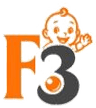 F3 Kiddos Logo Emblem